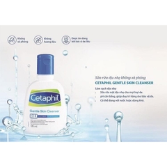 sữa rửa mặt dịu nhẹ cetaphil gentle skin cleanser hydrating glycerin vitamin b3 & pro-vitamin b5