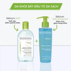 Sữa Rửa Mặt Bioderma Xanh Sébium Gel Moussant-pháp