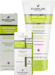 sữa rửa mặt Floslek Anti Acne Face Cleansing Gel-ba lan