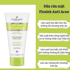 sữa rửa mặt Floslek Anti Acne Face Cleansing Gel-ba lan