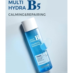 NƯỚC HOA HỒNG HỖ TRỢ PHỤC HỒI, DƯỠNG TRẮNG PRETTY SKIN MULTI HYDRA B5 CALMING & REPAIRING TONER 205ML