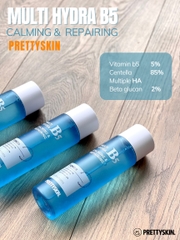 NƯỚC HOA HỒNG HỖ TRỢ PHỤC HỒI, DƯỠNG TRẮNG PRETTY SKIN MULTI HYDRA B5 CALMING & REPAIRING TONER 205ML