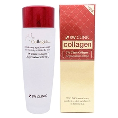 NƯỚC HOA HỒNG COLLAGEN 3W CLINIC REGENERATION SOFTENER 150ML – HÀN QUỐC