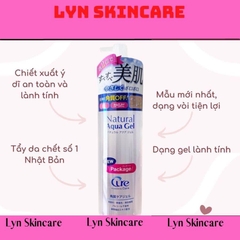 Tẩy tế bào chết Cure Natural Aqua Gel