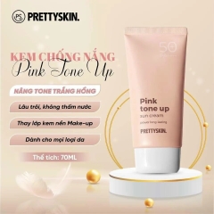 kem chống nắng pink tone up - Pretty Skin-hàn
