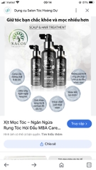 TINH CHẤT NƯỚC XỊT MỌC TÓC NGĂN NGỪA RỤNG TÓC HÓI ĐẦU MBA-hàn