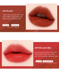 Son kem lì Black Rouge Air Fit Velvet Tint - Bản A Ver 1,2,3,4,5,6,7-hàn