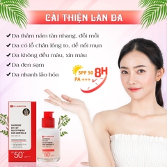 Tinh chất chống nắng phổ rộng dành cho da dầu mụn Dr-hàn