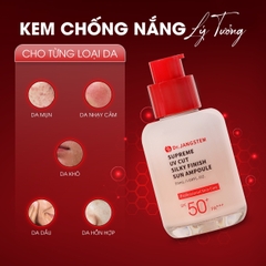 Tinh chất chống nắng phổ rộng dành cho da dầu mụn Dr-hàn