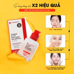 Tinh chất chống nắng phổ rộng dành cho da dầu mụn Dr-hàn