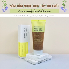 Sữa tắm nước hoa tẩy da chết Aroma body Scrub Shower-hàn