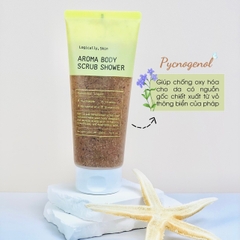 Sữa tắm nước hoa tẩy da chết Aroma body Scrub Shower-hàn