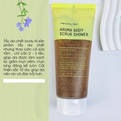 Sữa tắm nước hoa tẩy da chết Aroma body Scrub Shower-hàn