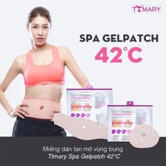 Miếng Dán Tan Mỡ Bụng #Spa_Gelpatch 42°C   1 bịch 5 miếng-hàn