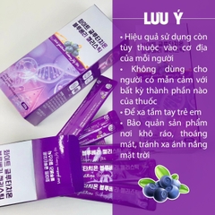 Thạch Collagen trắng da Glutathione vị việt quất-hàn