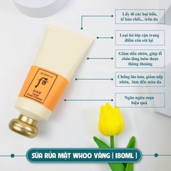 SET SỮA RỬA MẶT WHOO VÀNG-hàn