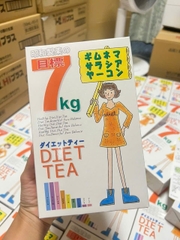 Trà Diet Tea 7kg Giảm Cân Giảm Mỡ Bụng Nhật Bản Hộp 30 Gói