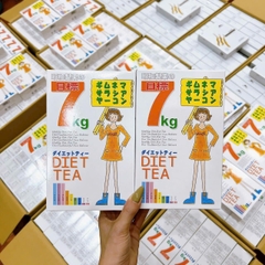 Trà Diet Tea 7kg Giảm Cân Giảm Mỡ Bụng Nhật Bản Hộp 30 Gói