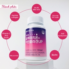 Viên uống trắng da trị nám glutathione -hàn