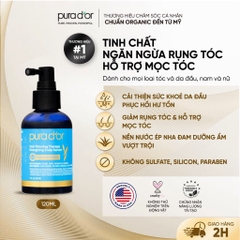 Tinh chất dưỡng tóc PURA D'OR Hair Thinning Therapy Energizing Scalp Serum organic, kích mọc tóc