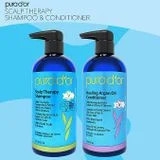 Combo dầu gội xả Pura D'or Scalp Therapy giảm gàu dành cho da đầu khô kích ứng 473m-mỹl