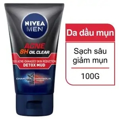 Sửa Rửa Mặt Nam Brightening 12H Oil Clear Mud 100G