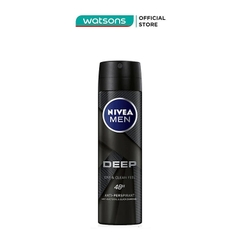 Xịt Ngăn Mùi Nam Than Đen Hoạt Tính Nivea 150m