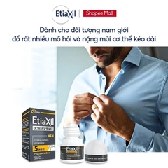 Lăn Khử Mùi Etiaxil Giảm Mồ Hôi Ngăn Mùi Pháp 15ml Đỏ