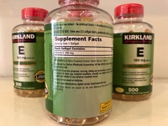 Viên uổng bổ sung Vitamin E 400 IU KirklLAND-500 viên Mỹ