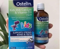 Canxi & vitamin D OSTELIN cho bé -Úc-900 ml (7M+)