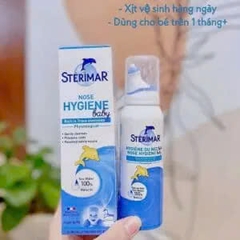 Xịt muối biển Sterimar Baby kháng viêm cam Pháp-100 ml