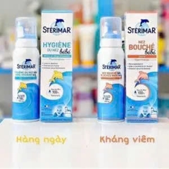 Xịt muối biển Sterimar Baby kháng viêm cam Pháp-100 ml