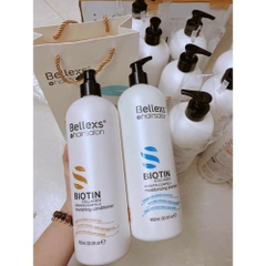 CẶP DẦU GỘI XẢ CAO CẤP - Bellexs BIOTIN-anh