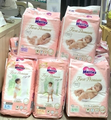 Bỉm Merries First Premium Nhật Bản