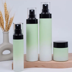 Chai nhựa PET phun mờ bao bì mỹ phẩm cao cấp