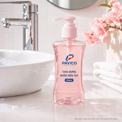 Chai nhựa đựng nước rửa tay dùng trong phòng tắm và lavabo