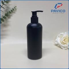 Chai HDPE 250ML màu trắng đen