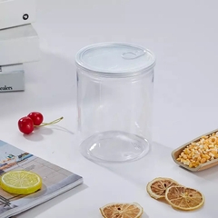 Hộp Nhựa PET Nắp Nhôm Tròn 500ml