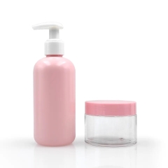 Chai nhựa PET vòi nhấn đựng dầu gội/xả/sữa tắm 500ml
