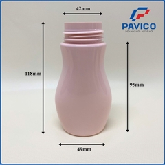 Chai PET tạo bọt sữa rửa mặt