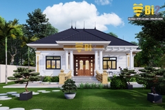 BIỆT THỰ 1 TẦNG MÁI NHẬT B120.N02