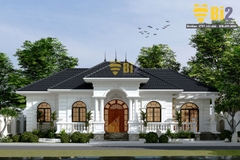 BIỆT THỰ 1 TẦNG MÁI NHẬT B200.N02