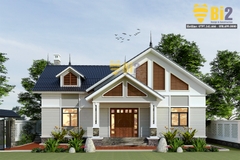 BIỆT THỰ 1 TẦNG MÁI THÁI B150.T01