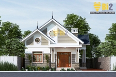 BIỆT THỰ 1 TẦNG MÁI THÁI B120.T01