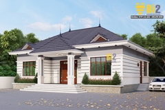 BIỆT THỰ NHÀ VƯỜN 1 TẦNG NV14