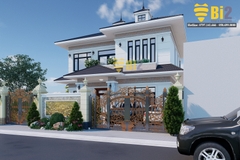 BIỆT THỰ 2 TẦNG MÁI NHẬT