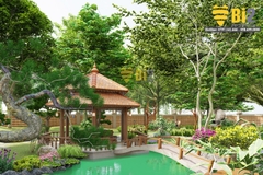SÂN VƯỜN A NAM Ở  HOÀ BÌNH