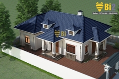 BIỆT THỰ 1 TẦNG MÁI NHẬT B150.N01