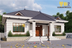 BIỆT THỰ NHÀ VƯỜN 1 TẦNG NV14