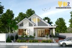 BIỆT THỰ 1 TẦNG MÁI THÁI B200.T01